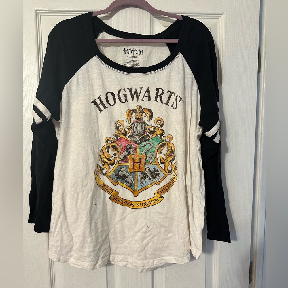Hogwarts quarter sleeve